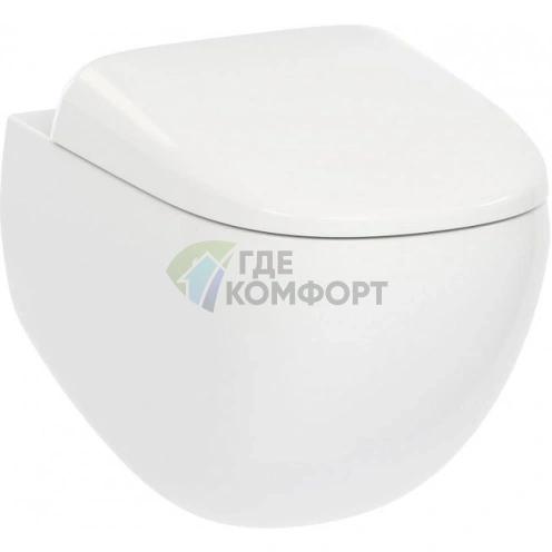 Подвесной унитаз Am.Pm Sensation с технологией FlashClean C301700WH белый - фото 1
