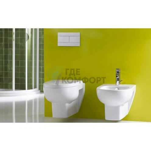 Подвесной унитаз Jacob Delafon Odeon UP E4570 безободковый - фото 4