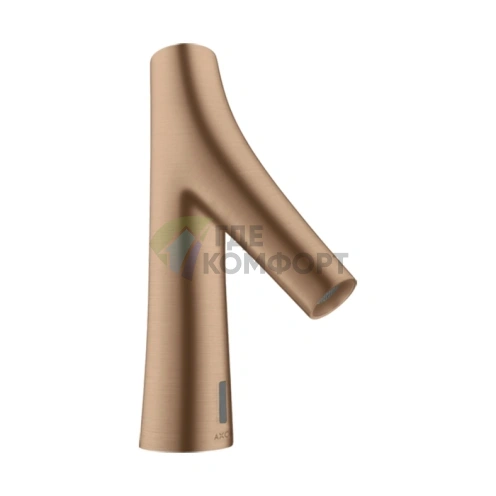 Смеситель для раковины AX Starck Organic электрический, цвет шлифованное красное золото (12172310) - фото 1