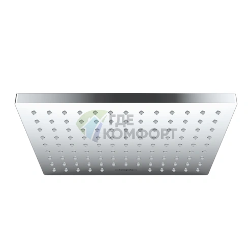 Верхний потолочный душ HG Vernis Shape 230 с одной струёй, зелёный хром (26094000) - фото 1