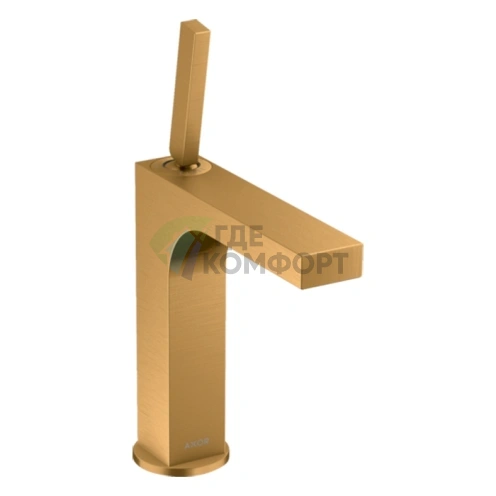 Смеситель для раковины AX Citterio в цвете шлифованное золото (39032250) - фото 1