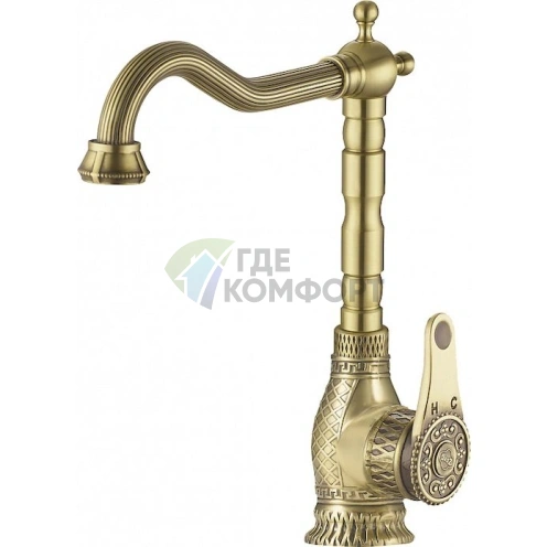 Смеситель для кухни Zorg Antic A 414 K-BR под бронзу - фото 1