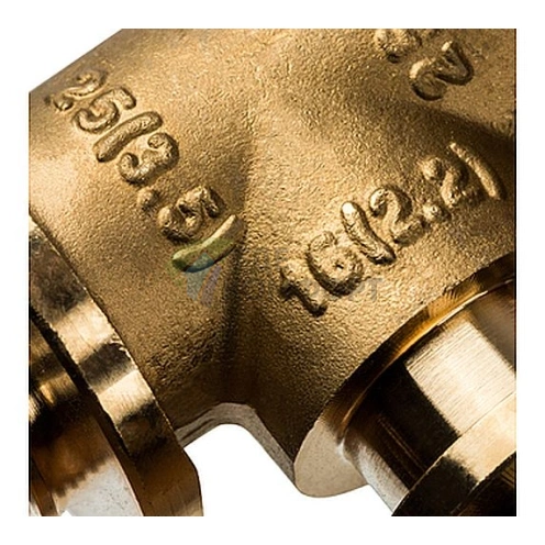 Stout Тройник переходной 25x16x25 для труб из сшитого полиэтилена аксиальный - фото 5