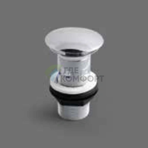 Универсальный донный клапан для раковины SIMAS ABS хром - фото 1