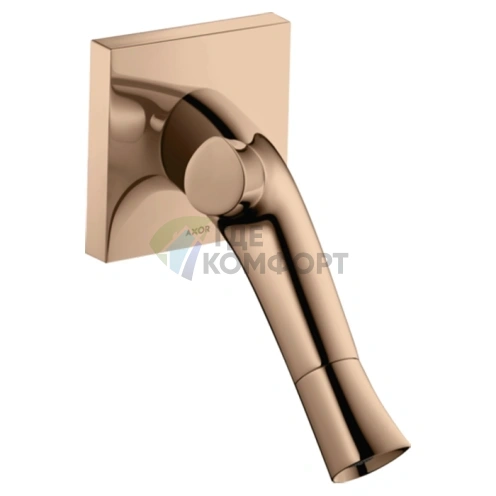 Смеситель для раковины AX Starck Organic в цвете полированное красное золото (12015300) - фото 1