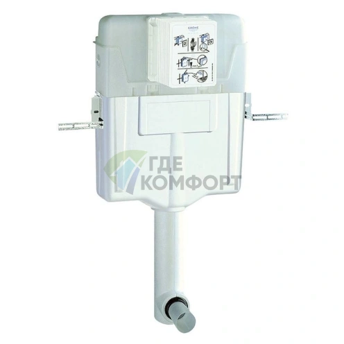 Смывной бачок скрытого монтажа Grohe GD2 38661000 - фото 1