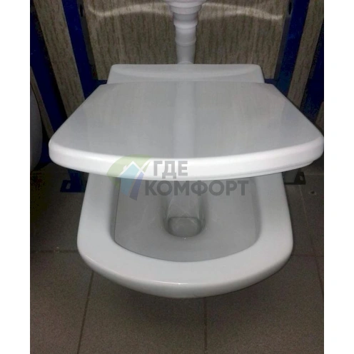 Комплект подвесного унитаза Roca Dama Senso с инсталляцией и системой двойного смыва - фото 7