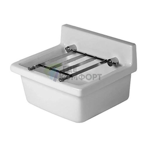 Раковина Duravit Starck III 480x425 мм без перелива, белая (313480000) - фото 1