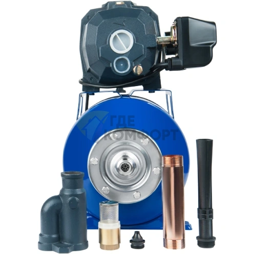 Насосная станция UNIPUMP AUTO DP 750 г/а 24 л - фото 2