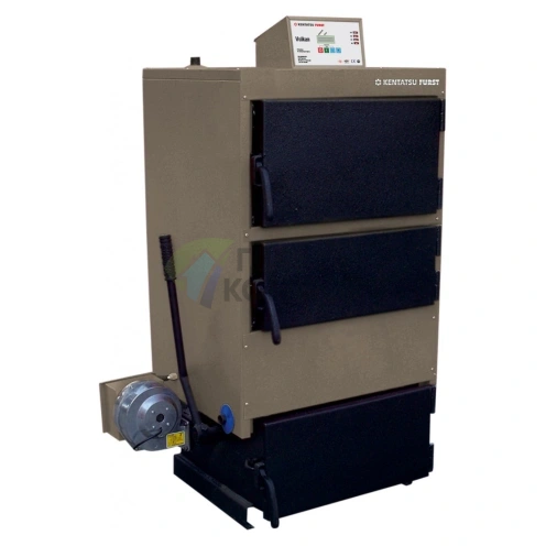 Твердотопливный напольный одноконтурный котел Kentatsu Furst Vulkan Max SR-120 - фото 1