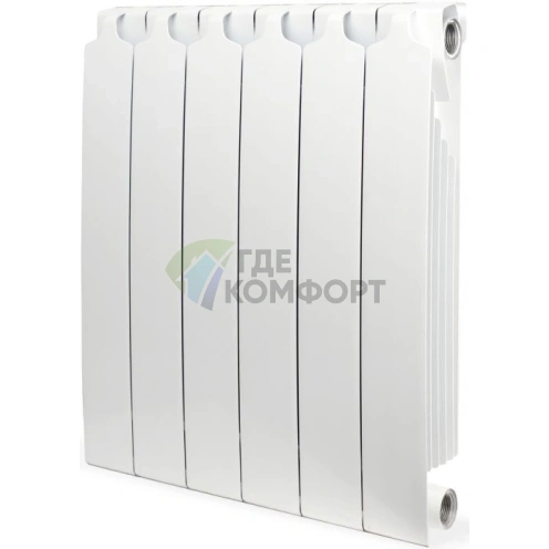 Биметаллический радиатор Sira RS 800 6 секций - фото 1