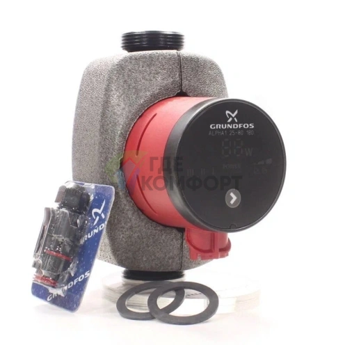 Циркуляционный насос ALPHA1 25-80 Grundfos 99199577 (Грундфос) - фото 2