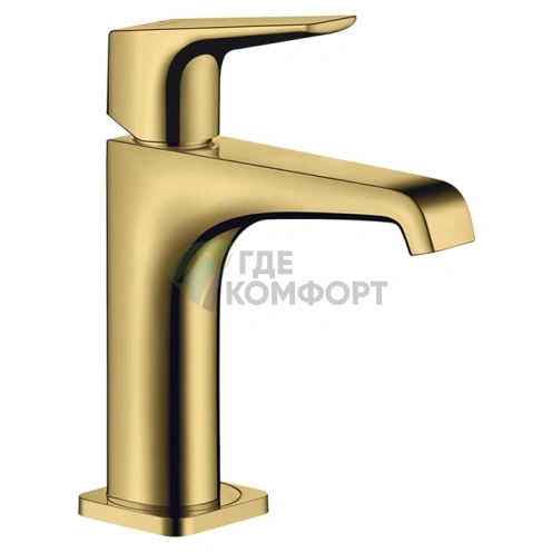 Смеситель для раковины AX Citterio E 125 в полированном золоте (36111990) - фото 1