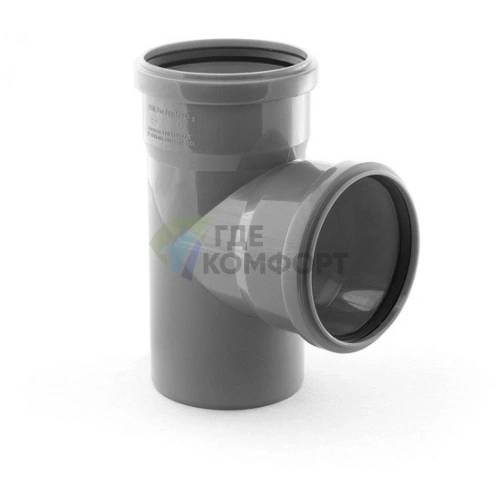 Тройник канализационный HTEA 75х75/90° Ostendorf - фото 1