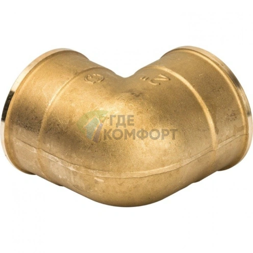 Угольник Stout внутренняя/внутренняя резьба латунный ВВ 2 - фото 9