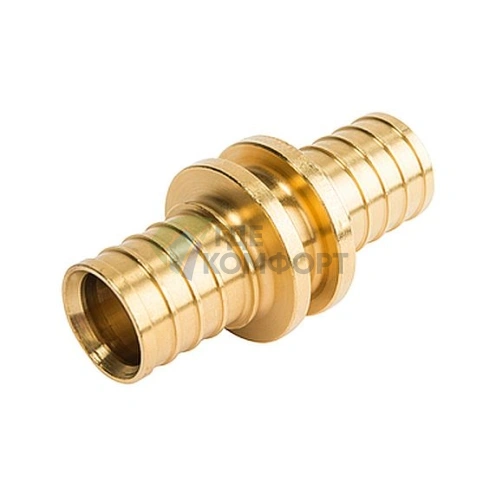 Муфта для труб из сшитого полиэтилена STOUT соединительная равнопроходная 25 аксиальная - фото 1