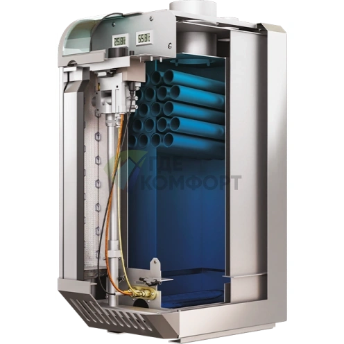 Напольный газовый котел Сигнал КОВ-25 СКс S-Therm 2.0 - фото 1