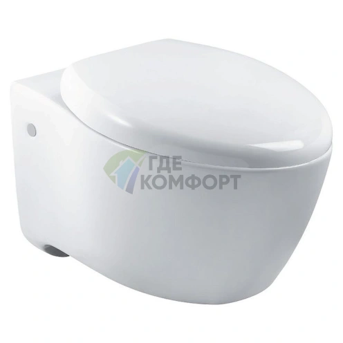 Подвесной унитаз Jacob Delafon Via E1744-00: современный дизайн и экономия пространства - фото 1