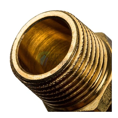 Переходник для труб из сшитого полиэтилена STOUT с наружной резьбой НР 16 x R 1/2 аксиальный - фото 4