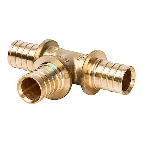 Stout Тройник равнопроходный 32x32x32 для труб из сшитого полиэтилена аксиальный - фото 1