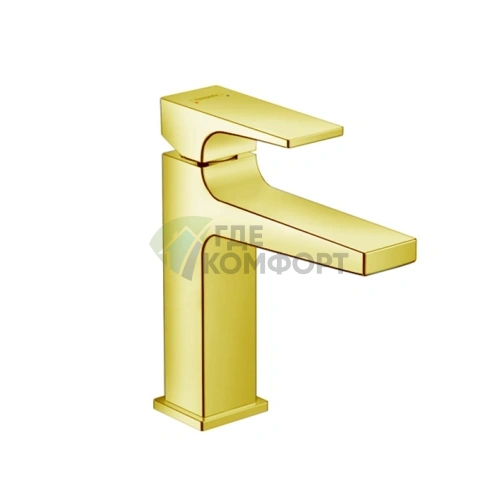 Смеситель для раковины Hansgrohe Metropol 110, золото (32507990) - фото 1