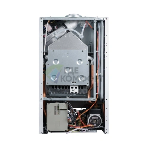 Настенный газовый котел Mizudo M24T PRO OPT WIFI турбо стекло белая панель - фото 5