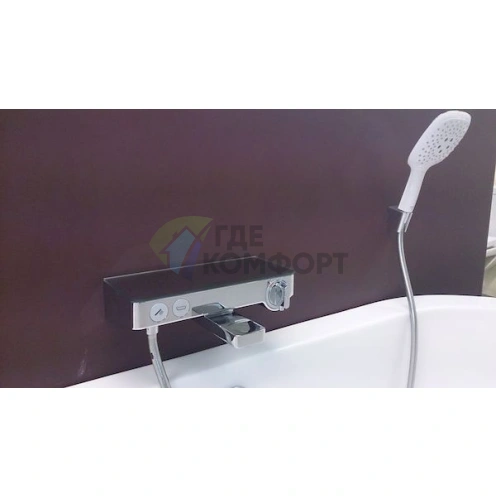 Термостат Hansgrohe Ecostat Select 13151000 для ванны и душа с защитой от ожогов - фото 3