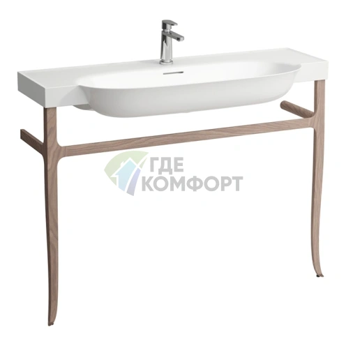 Консоль деревянная Laufen New Classic под раковину 1180×320×820 мм, цвет орех (4.0607.3.085.629.1) - фото 1