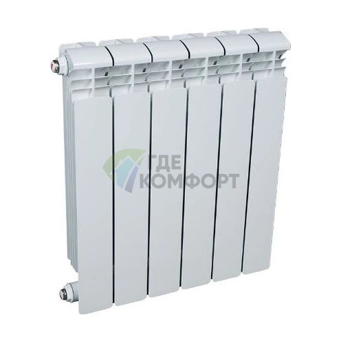 Алюминиевый радиатор RIFAR Alum 350 6 секций - фото 1