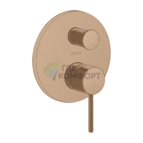 Смеситель для ванны AX Starck, цвет: шлифованное красное золото (10418310) - фото 1