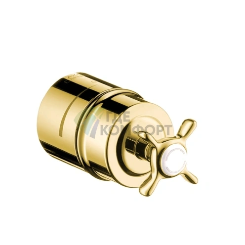 Шланговое подсоединение AX Montreux Fixfit Stop в полированном золоте (16882990) - фото 1