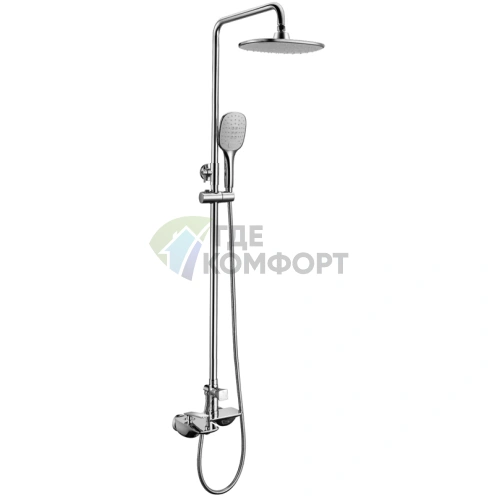 Душевая стойка Lemark Bellario LM6862C: стиль и комфорт в вашей ванной - фото 1