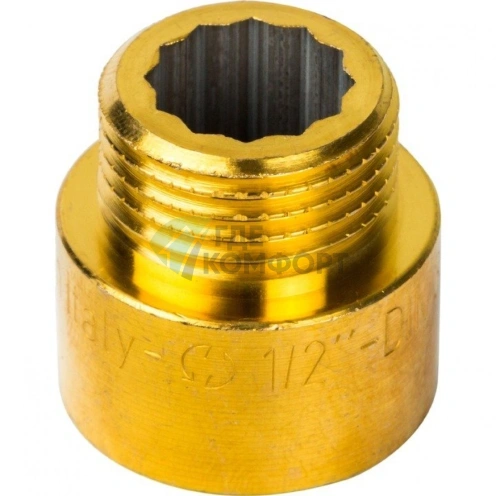 Удлинитель STOUT латунный 1/2 x 15 - фото 2