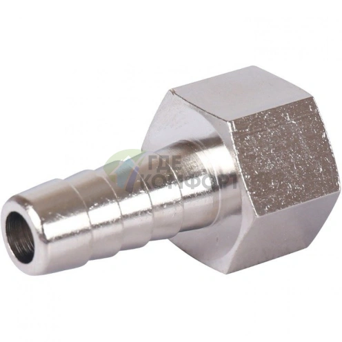 Штуцер ВР 3/8x10 никелированный Stout - фото 3