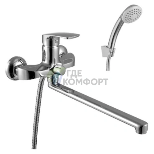 Универсальный смеситель Lemark Plus Shape LM1751C с элегантным дизайном - фото 1