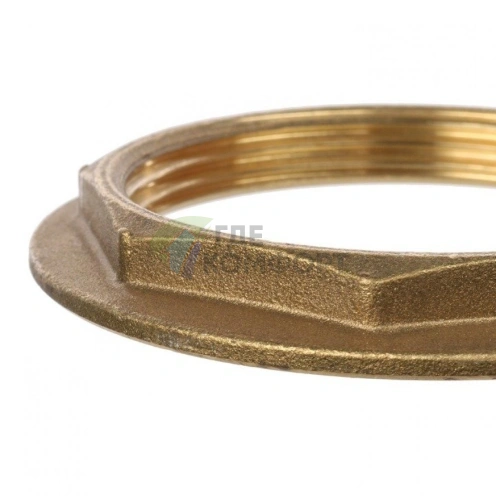 Контргайка STOUT с упором 2 латунная - фото 10