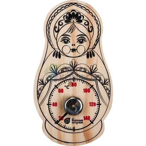Термометр для бани и сауны Банные штучки 18046 Матрешка фото 1