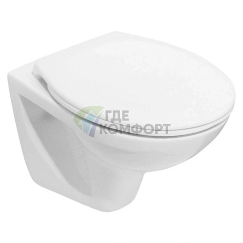 Подвесной унитаз Jika Lyra 2137.2 укороченный: Компактное решение для современной ванной - фото 1