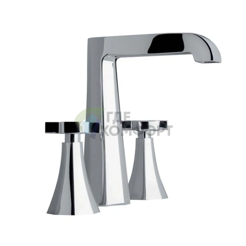 Смеситель для раковины SIMAS EIFFEL на 3 отверстия, хром (EIBLA cr) - фото 1