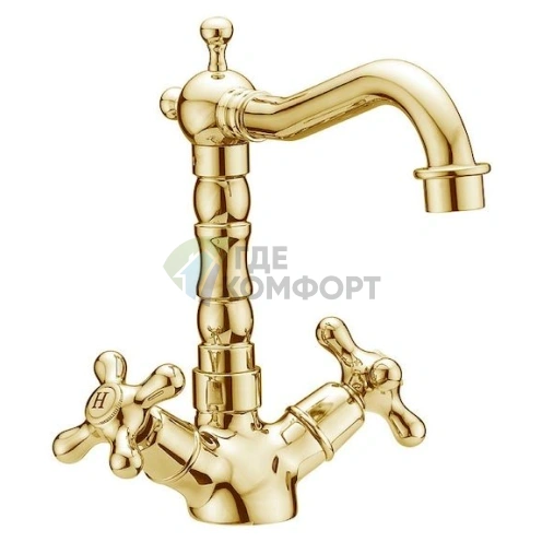 Смеситель для раковины Cezares Retro C LS2-03 в ретро-стиле - фото 1