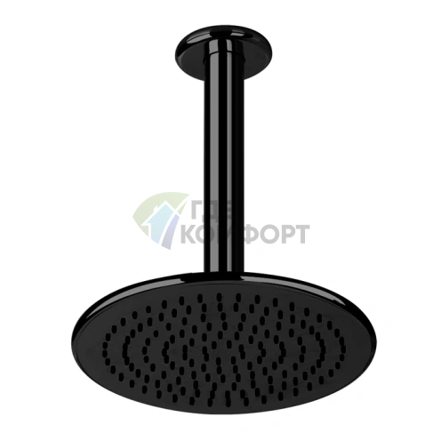 Gessi Goccia Верхний душ для потолочного монтажа, черный (33762#299) - фото 1
