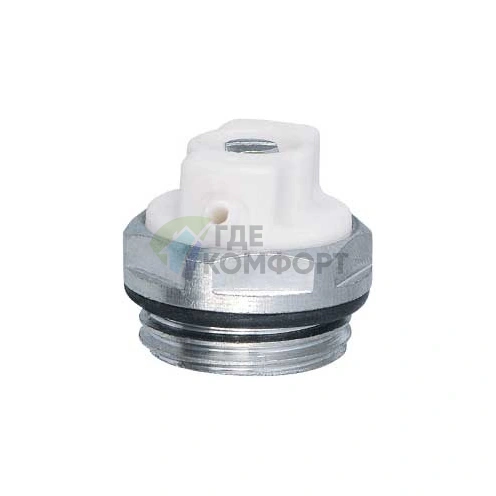 Кран Маевского латунный никелированный Lammin 1/2 - фото 1