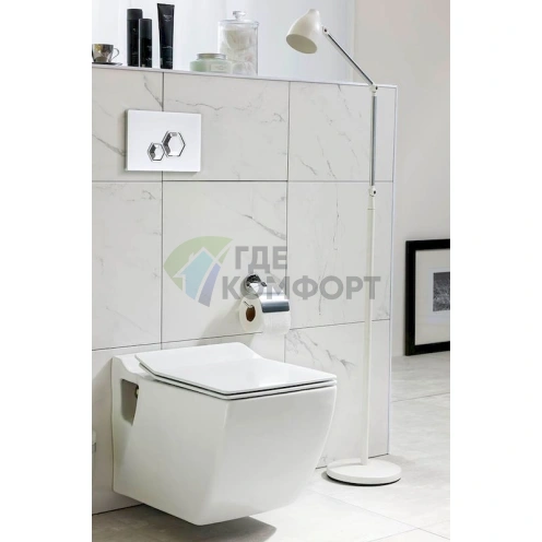 Подвесной унитаз Creavit TP324: компактный и элегантный - фото 4