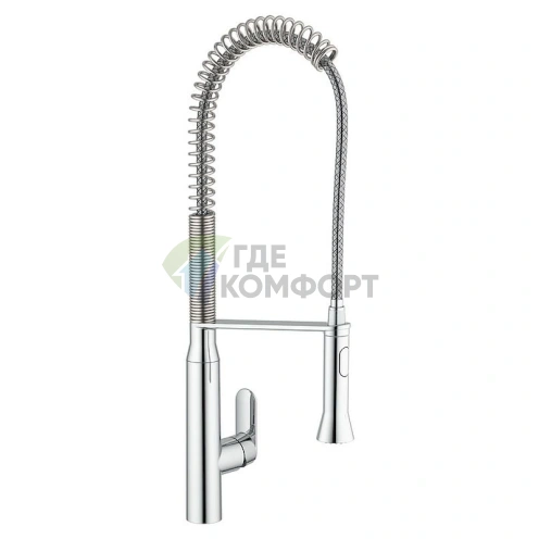 Смеситель Grohe K7 32950000 для кухни с выдвижной лейкой - фото 1