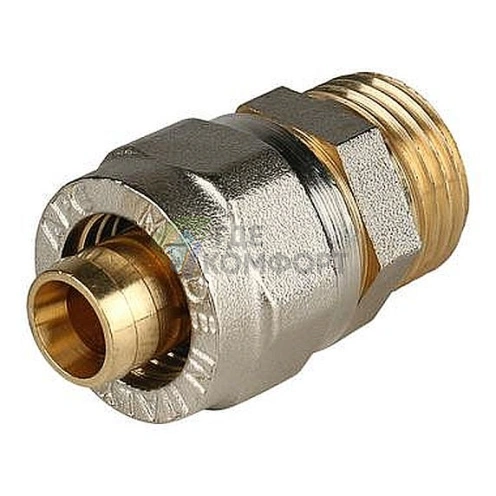 Переходник для металлопластиковых труб STOUT с наружной резьбой НР 1/2 x 16 резьбозажимной - фото 3