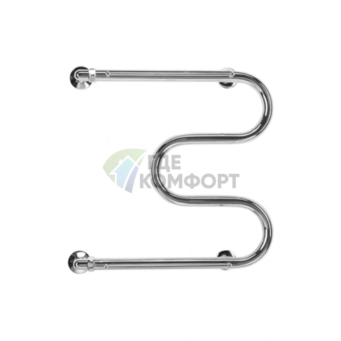 Полотенцесушитель Terminus М-образный с полкой 32 ПС 60x60 - фото 1