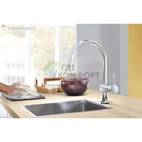 Кухонный смеситель Grohe Minta 32321000 - фото 3
