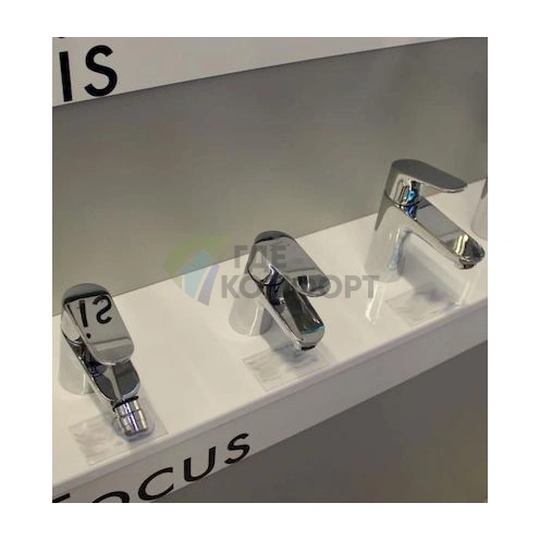 Смеситель Hansgrohe Focus E2 31920000 для биде: настенный монтаж, хром - фото 3