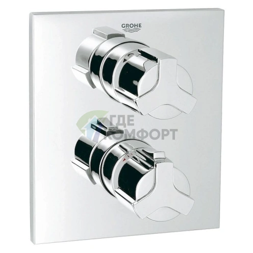 Термостат Grohe Allure 19446000 для ванны и душа: интеллектуальный контроль вашего комфорта - фото 1
