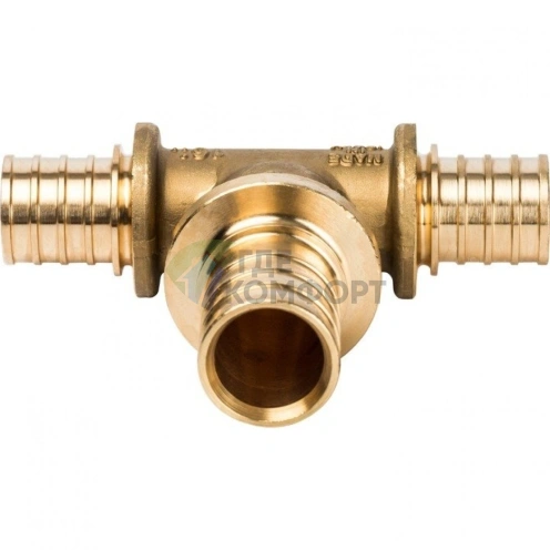 Stout Тройник переходной 20x25x20 для труб из сшитого полиэтилена аксиальный - фото 11